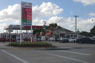 Gasolinera Amerika Gas en Hialeah Florida