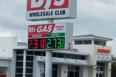 BJ's Gas Station in Miami, Florida