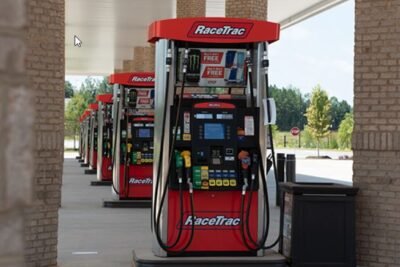 RaceTrac Gas Station in Jacksonville, Florida.