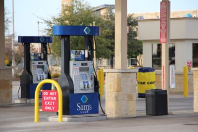 Sam's Club Gas Station in Orlando, Florida