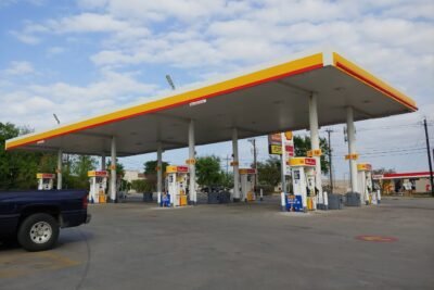 Shell Gas Station in San Antonio, Texas.