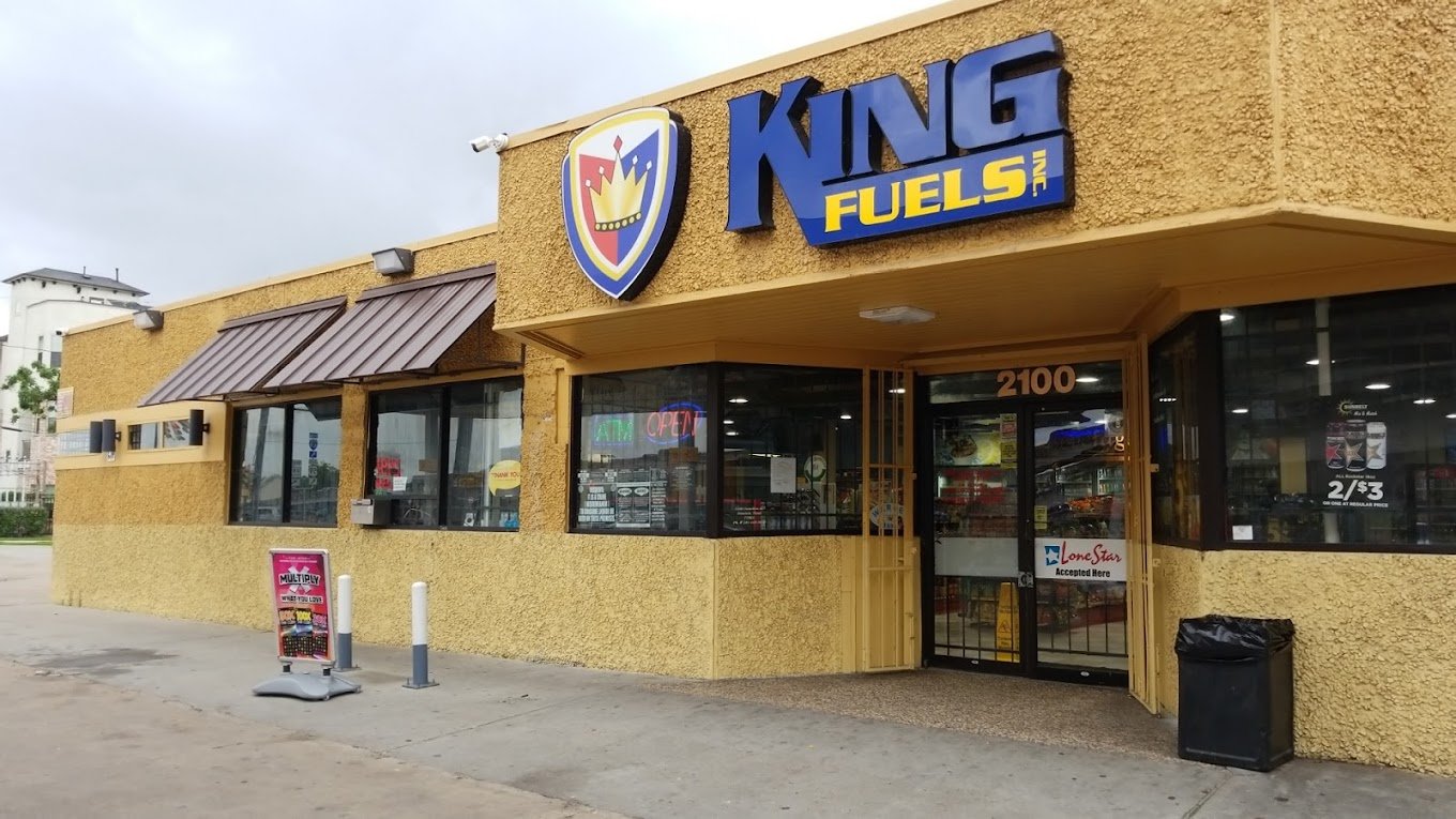 Shell Gas Station in Houston, Texas.