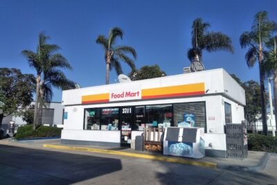 Shell Gas Station in San Diego, California