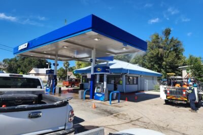 Sunoco Gas Station in Jacksonville, Florida.