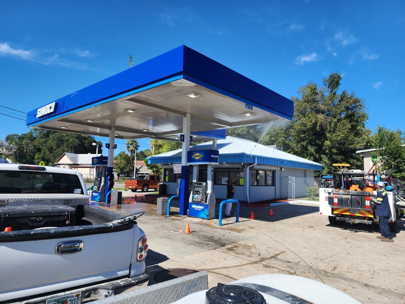 Sunoco Gas Station in Jacksonville, Florida.