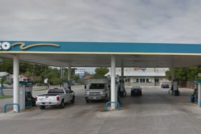 Valero Gas Station in San Antonio, Texas.